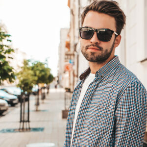 Óculos escuro modelo free - teste